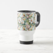 Pattern Elegant Magnolias Reisbeker (Voorkant rechts)