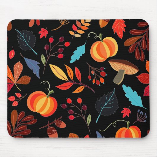 Pattern Fall Mouse Pad Muismat (Voorkant)