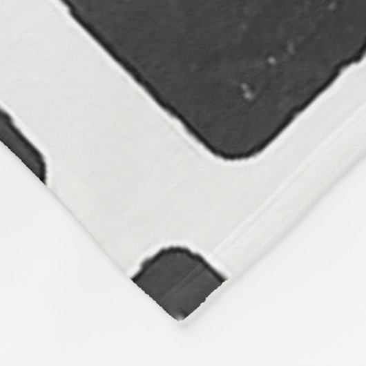 pattern fleece deken (Hoek)