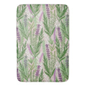 Pattern Fresh Lavender Flowers Badmat (Voorkant Verticaal)
