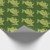 Pattern Frog Animal Cadeaupapier (Hoek)