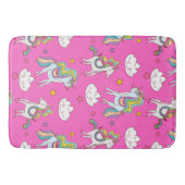Pattern Funny Unicorn Cute Badmat (Voorkant)
