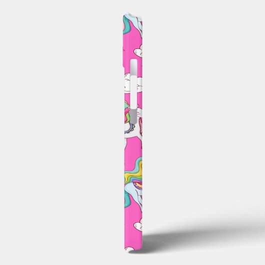 Pattern Funny Unicorn Cute Case-Mate iPhone Case (Achterkant / Links)