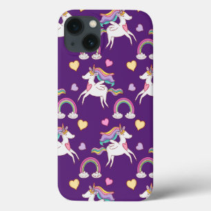 Pattern Funny Unicorn Magic Horse Cute Case-Mate iPhone Case