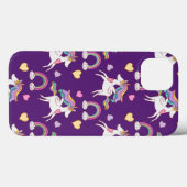 Pattern Funny Unicorn Magic Horse Cute Case-Mate iPhone Case (Achterkant (horizontaal))