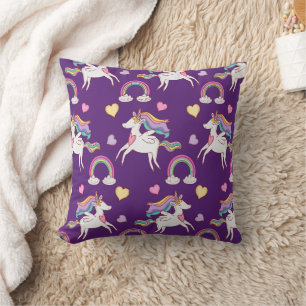 Pattern Funny Unicorn Magic Horse Cute Kussen
