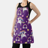 Pattern Funny Unicorn Magic Horse Cute Schort (Insitu)