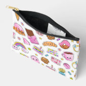 Pattern Funny Unicorn Magic Rainbow Cute Etui (Open)