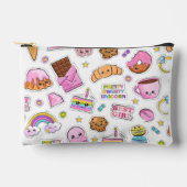 Pattern Funny Unicorn Magic Rainbow Cute Etui (Voorkant)