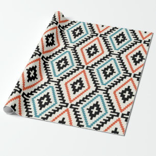 Pattern Geometric Mode Stylish Trendy Cadeaupapier