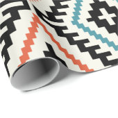 Pattern Geometric Mode Stylish Trendy Cadeaupapier (Rol Hoek)