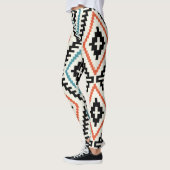 Pattern Geometric Mode Stylish Trendy Leggings (Links)