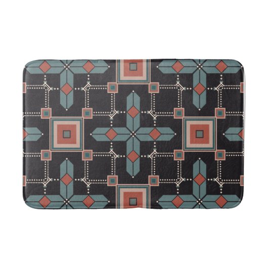 Pattern Geometric Trendy Badmat (Voorkant)