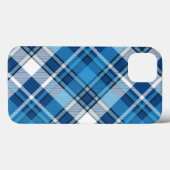 Pattern Geometric  Trendy Blue Case-Mate iPhone Case (Achterkant (horizontaal))