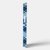 Pattern Geometric  Trendy Blue Case-Mate iPhone Case (Achterkant / Rechts)