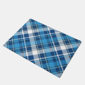 Pattern Geometric Trendy Blue Deurmat (Schuin)