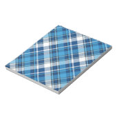 Pattern Geometric Trendy Blue Notitieblok (Linkerzijde)