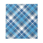 Pattern Geometric Trendy Blue Notitieblok (Voorkant)