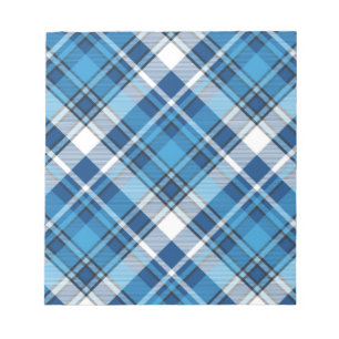 Pattern Geometric Trendy Blue Notitieblok