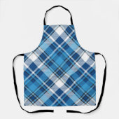 Pattern Geometric  Trendy Blue Schort (Voorkant)