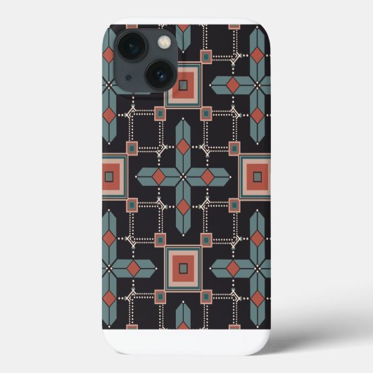 Pattern Geometric Trendy Case-Mate iPhone Case (Achterkant)