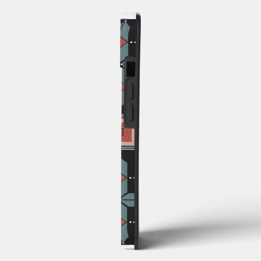 Pattern Geometric Trendy Case-Mate iPhone Case (Achterkant / Links)