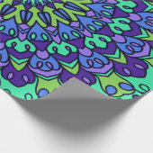 Pattern Geometric Trendy Cute Cadeaupapier (Hoek)