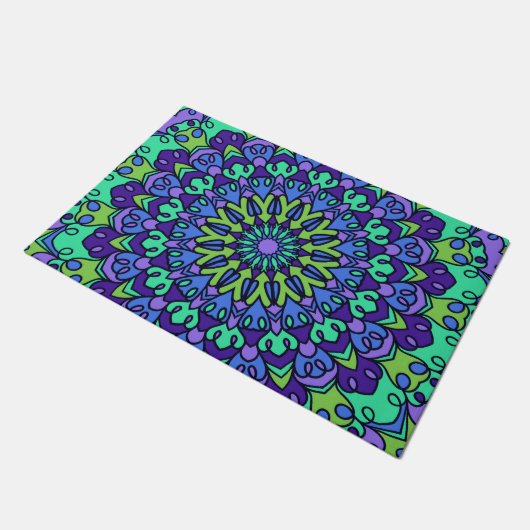 Pattern Geometric  Trendy Cute Deurmat (Schuin)