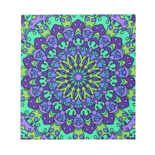 Pattern Geometric Trendy Cute Notitieblok (Voorkant)