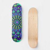 Pattern Geometric Trendy Cute Persoonlijk Skateboard (Voorkant)