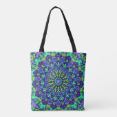 Pattern Geometric Trendy Cute Tote Bag (Achterkant)