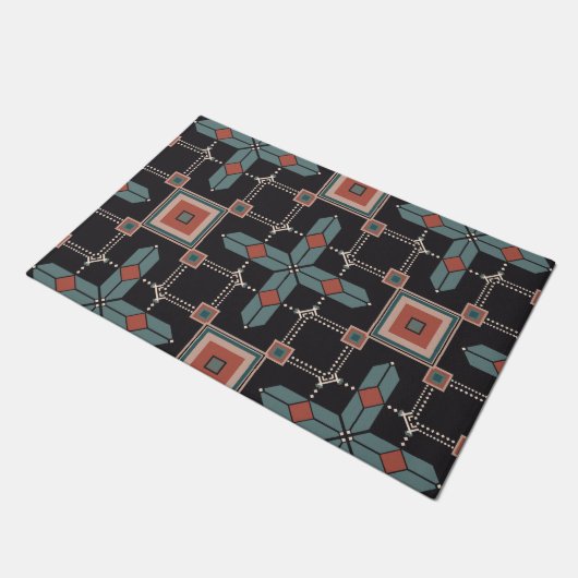 Pattern Geometric Trendy Deurmat (Schuin)