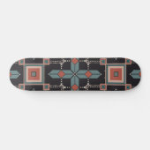 Pattern Geometric  Trendy Persoonlijk Skateboard (Horizontaal)