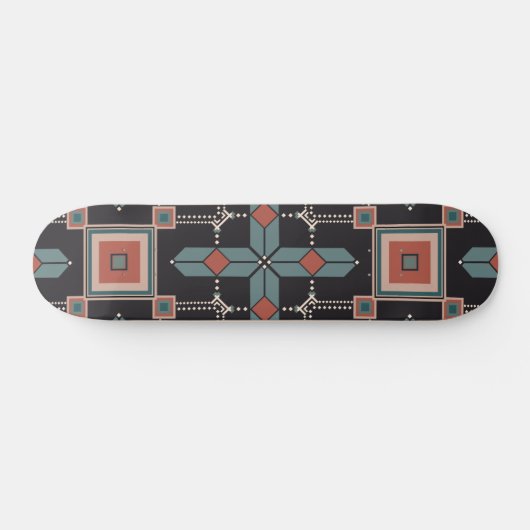 Pattern Geometric  Trendy Persoonlijk Skateboard (Horizontaal)