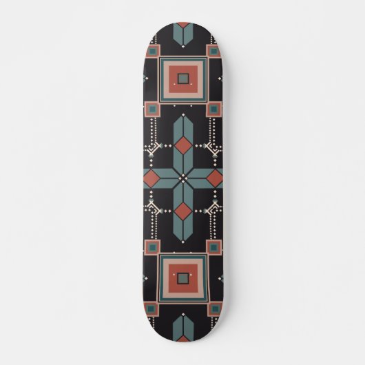 Pattern Geometric  Trendy Persoonlijk Skateboard (Voorkant)