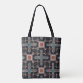 Pattern Geometric Trendy Tote Bag (Achterkant)