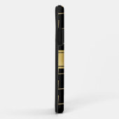 Pattern Gold zigzag iPhone Case (Achterkant/rechts)