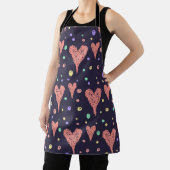 Pattern Hearts Colorful Girly Modern Cute Schort (Insitu)