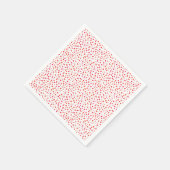 Pattern Hearts Valentijnsdag Servet (Hoek)