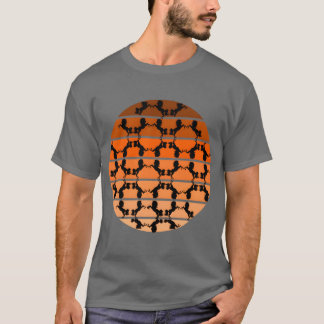 Pattern Horse Spider Paardenliefhebber Familie T-shirt