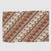 Pattern Indonesische batik Golfhanddoek (Horizontaal)