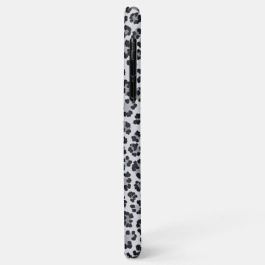 Pattern Leopard Print Gray Case-Mate iPhone Case (Achterkant/links)