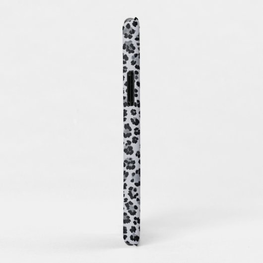 Pattern Leopard Print Gray Case-Mate iPhone Case (Achterkant/rechts)