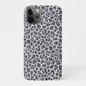 Pattern Leopard Print Gray Case-Mate iPhone Case (Achterkant)