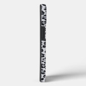 Pattern Leopard Print Gray Case-Mate iPhone Case (Achterkant / Rechts)