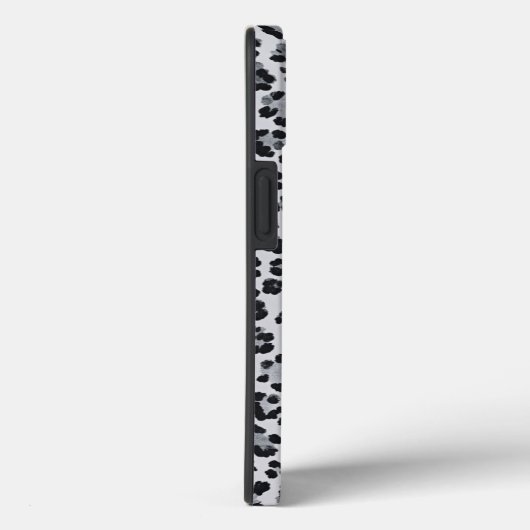 Pattern Leopard Print Gray Case-Mate iPhone Case (Achterkant / Rechts)