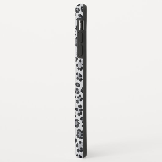 Pattern Leopard Print Gray Case-Mate iPhone Case (Achterkant/links)
