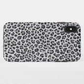 Pattern Leopard Print Gray Case-Mate iPhone Case (Achterkant (horizontaal))