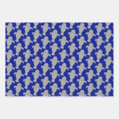Pattern Manatee Animal Inpakpapier Vel (Voorkant 2)