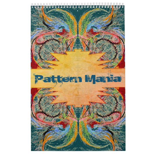 Pattern Mania Art Kalender (Hoes)